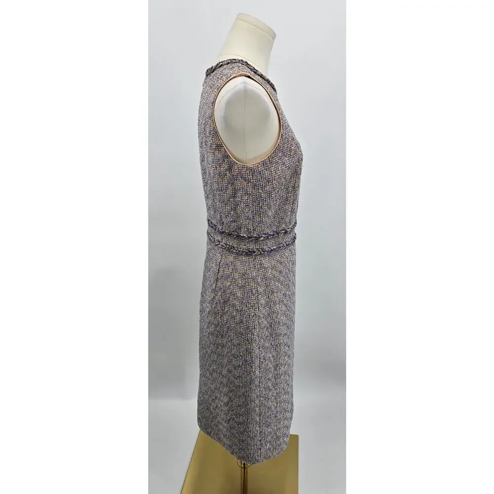 J Crew Classic Feminine Workwear Twinkle‎ Tweed Sheath Dress